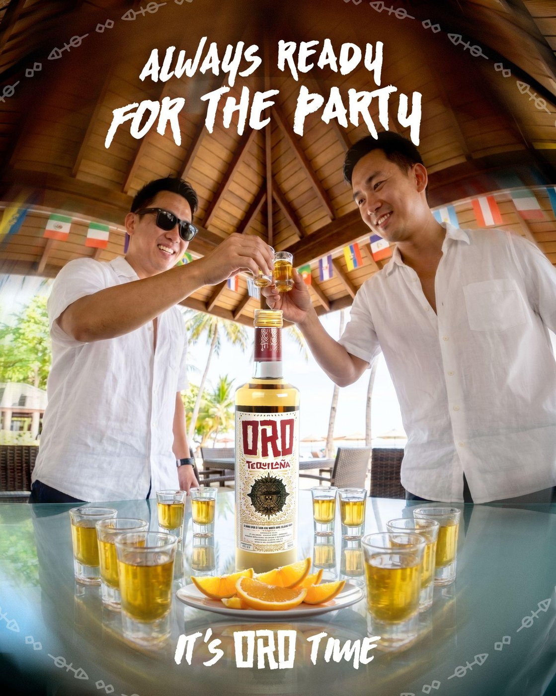 ORO — Always ready for the party