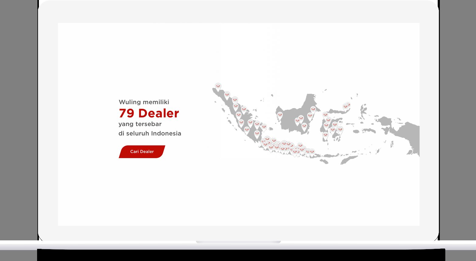 Wuling dealer section